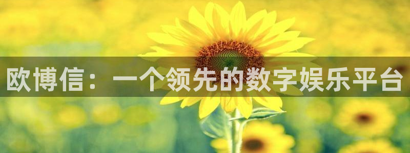 壹号电子娱乐app下载安装最新版本：欧博信：一个领先的数字娱乐平台