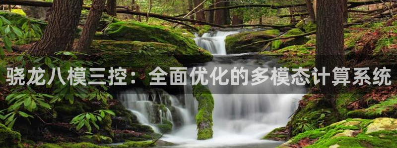 开丰娱乐下载入口：骁龙八模三控：全面优化的多模态计算系统